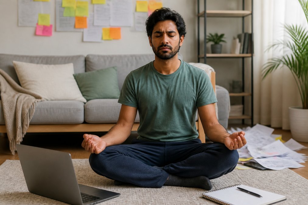 Meditating With a Racing Mind: A Step-by-Step Guide