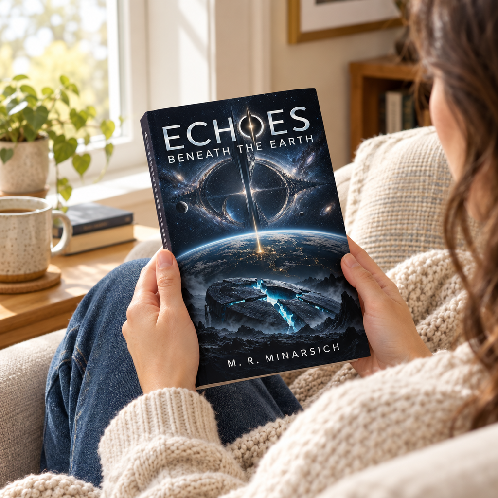 Someone reading Echoes Beneath The Earth
